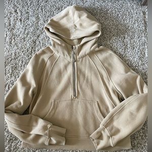 Lululemon cropped scuba hoodie